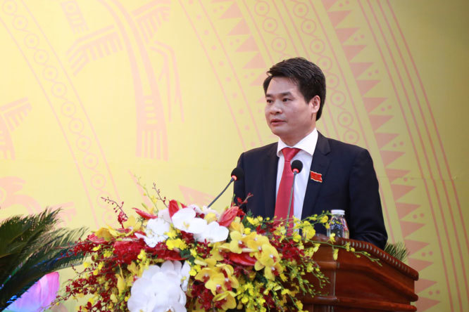 Đồng chí Nguyễn Quang Đức tiếp tục được bầu giữ chức Bí thư Huyện ủy Hoài Đức - Ảnh 1