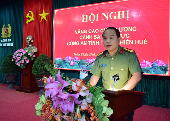 Giám đốc Công an Thừa Thiên Huế được bầu làm Phó Bí thư Tỉnh ủy - Ảnh 1