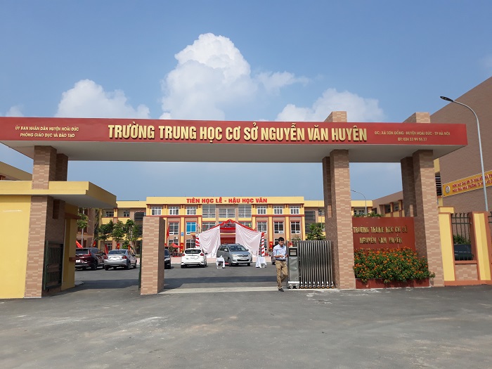 Hoài Đức: Khánh thành trường THCS Nguyễn Văn Huyên - Ảnh 2