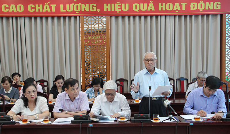 Mặt trận Tổ quốc lấy ý kiến vào Dự thảo Văn kiện Đại hội XVII Đảng bộ Thành phố Hà Nội - Ảnh 1