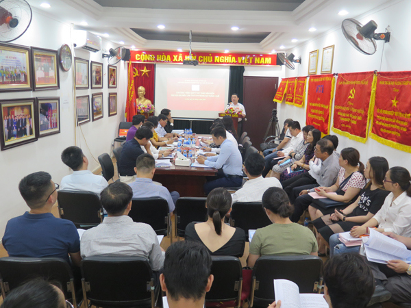 Hà Nội: Hiệp hội Doanh nghiệp nhỏ và vừa góp ý Dự thảo Báo cáo chính trị Đại hội lần thứ XVII Đảng bộ thành phố - Ảnh 1