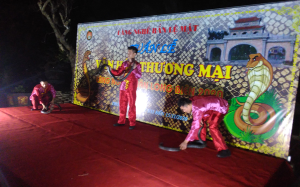 Khai mạc Tuần lễ văn hóa - thương mại - làng nghề quận Long Biên - Ảnh 3