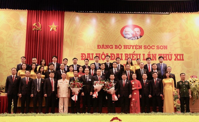 Ông Phạm Quang Thanh được bầu làm Bí thư Huyện ủy Sóc Sơn - Ảnh 1