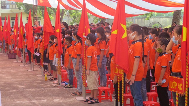Niềm vui ngày đến lớp của học sinh trường Tiểu học Đại Thắng (huyện Phú Xuyên) - Ảnh 6