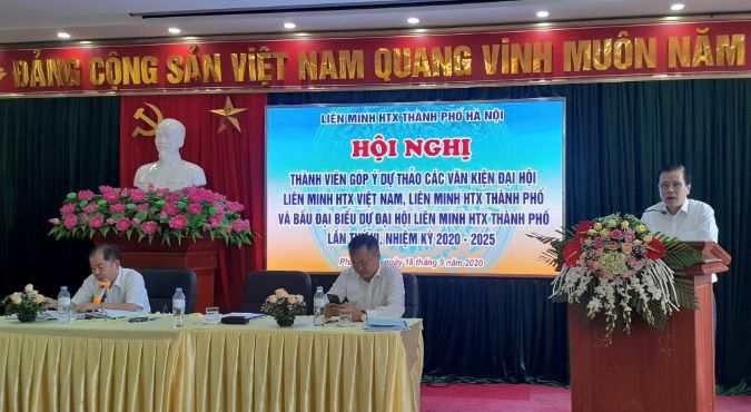 Liên minh Hợp tác xã TP Hà Nội: Phát huy dân chủ, trí tuệ trong xây dựng văn kiện đại hội - Ảnh 1