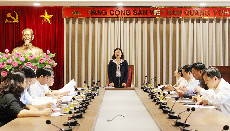 Trưởng ban Dân vận Thành ủy Nguyễn Thị Tuyến: Đẩy mạnh thực hiện quy chế dân chủ ở cơ sở, để tạo sự đồng thuận - Ảnh 1