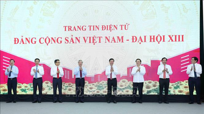 Khai trương Trang tin điện tử "Đảng Cộng sản Việt Nam - Đại hội XIII" - Ảnh 4