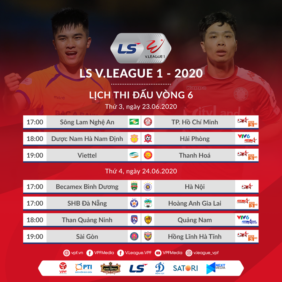 Vòng 6 V-League 2020: Chờ đợi Công Phượng toả sáng tại sân Vinh - Ảnh 1