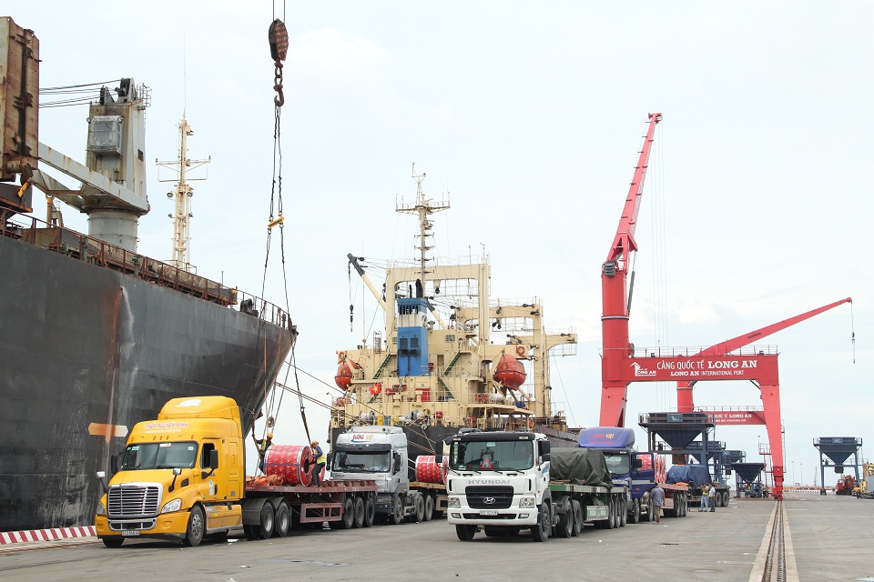 Đồng Tâm Group khánh thành giai đoạn 1 và khởi công giai đoạn 2 cảng Quốc tế Long An - Ảnh 3