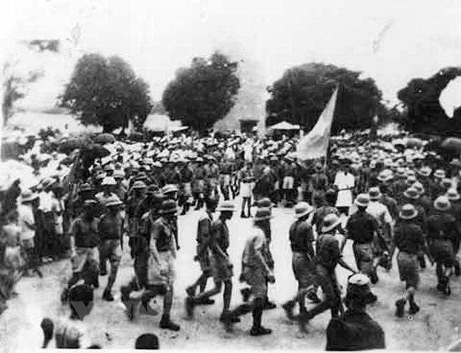 [Ảnh] Cách mạng Tháng 8 - Bước ngoặt vĩ đại của dân tộc Việt Nam - Ảnh 12