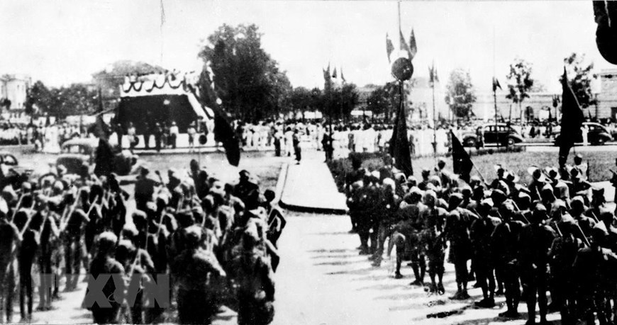 [Ảnh] Cách mạng Tháng 8 - Bước ngoặt vĩ đại của dân tộc Việt Nam - Ảnh 28