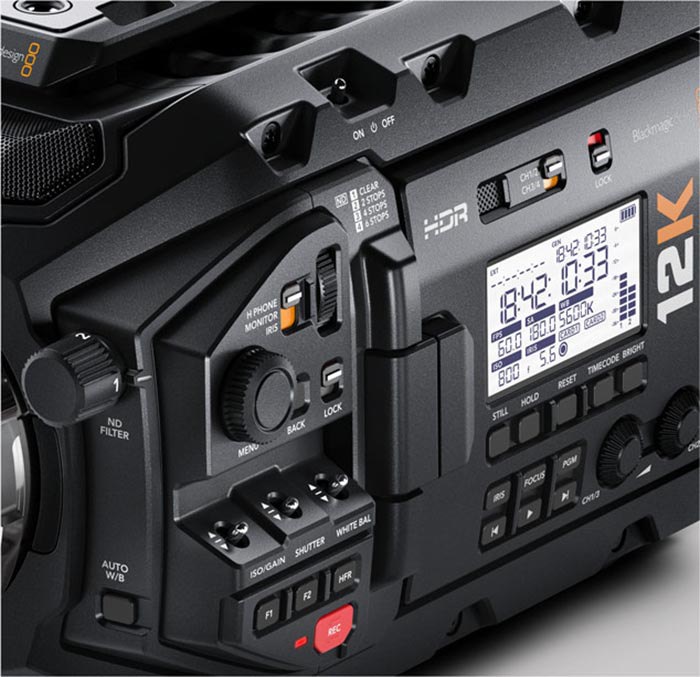 Blackmagic tiết lộ máy quay URSA Mini Pro 12K tốc độ 60fps giá khoảng 9.995 USD - Ảnh 3