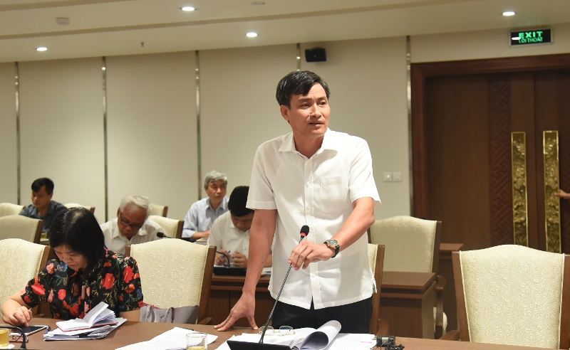 Hà Nội lấy ý kiến bộ, ban, ngành Trung ương vào Dự thảo Văn kiện Đại hội lần thứ XVII Đảng bộ thành phố - Ảnh 5