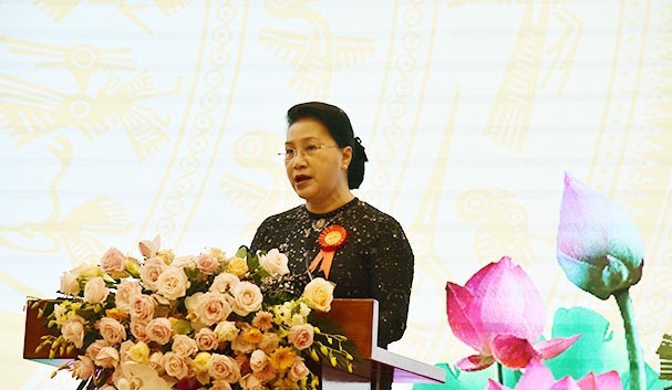 Chủ tịch Quốc hội Nguyễn Thị Kim Ngân: Pháp luật phải trở thành chuẩn mực ứng xử - Ảnh 2