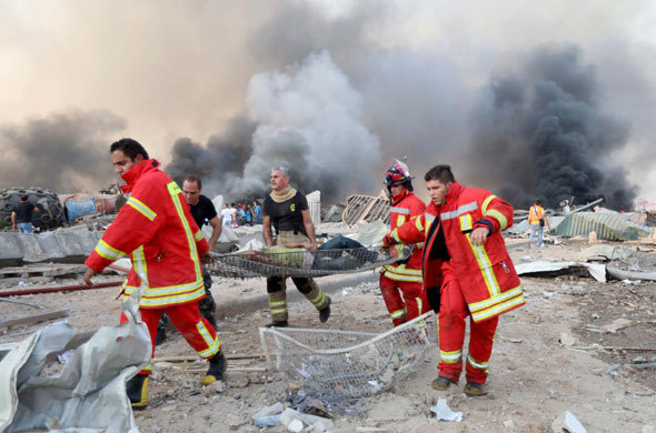 Nổ kinh hoàng ở Beirut, Lebanon: Hàng chục người chết, hàng ngàn người bị thương - Ảnh 1