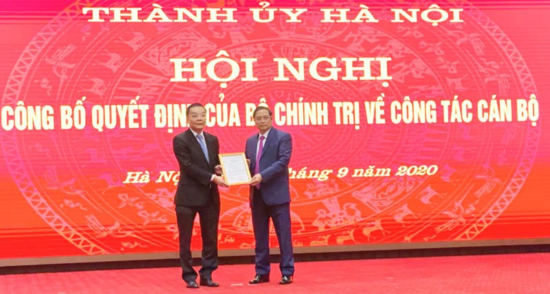 Đồng chí Chu Ngọc Anh được phân công giữ chức vụ Phó Bí thư Thành ủy Hà Nội - Ảnh 1
