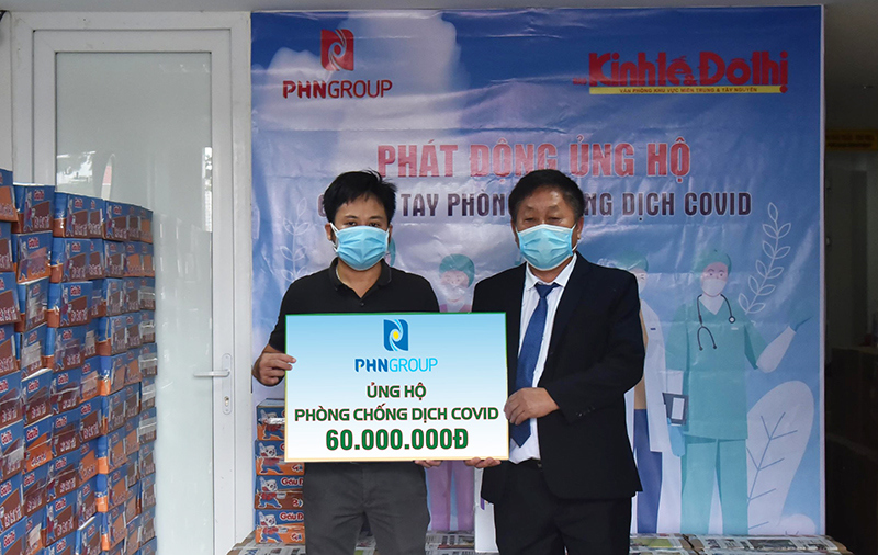 Báo Kinh tế & Đô thị cùng PHN Group trao ủng hộ phòng chống dịch tại Đà Nẵng - Ảnh 2