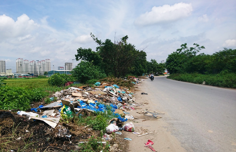 Nhiều tuyến đường tại phường Kiến Hưng tái diễn tình trạng đổ trộm rác thải - Ảnh 8