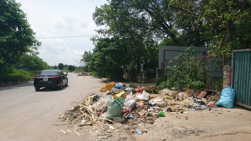 Nhiều tuyến đường tại phường Kiến Hưng tái diễn tình trạng đổ trộm rác thải - Ảnh 6