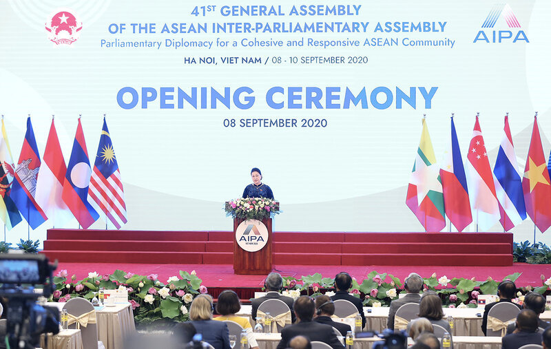 Khai mạc Đại Hội đồng Liên nghị viện ASEAN lần thứ 41 - Ảnh 1