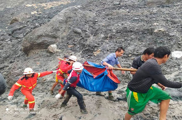 Thảm họa lở đất mỏ ngọc Myanmar: Đã có 162 người thiệt mạng - Ảnh 1