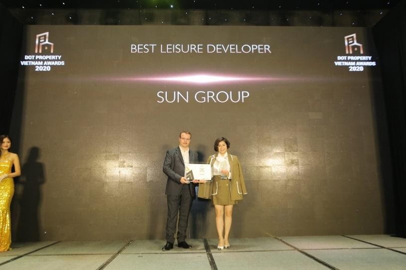 Sun Group giành cú đúp giải thưởng tại Dot Property Vietnam Awards 2020 - Ảnh 1