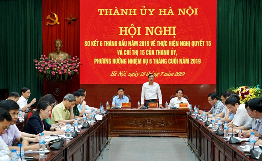 [Kinh nghiệm củng cố tổ chức cơ sở Đảng nhìn từ Nghị quyết 15-NQ/TU của Thành ủy Hà Nội]: Bài 2: Củng cố từng "mắt xích" bằng 7 nhóm giải pháp - Ảnh 1