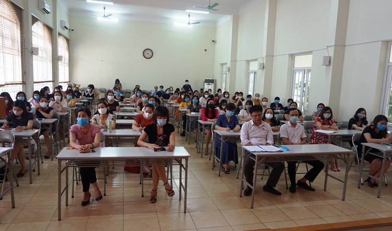 Quận Thanh Xuân: Các trường chuẩn bị điều kiện tốt nhất đón năm học mới - Ảnh 3