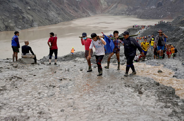 Vụ sạt lở mỏ ngọc ở Myanmar: "Chỉ sau một phút, tất cả những người trên đồi đã biến mất" - Ảnh 2