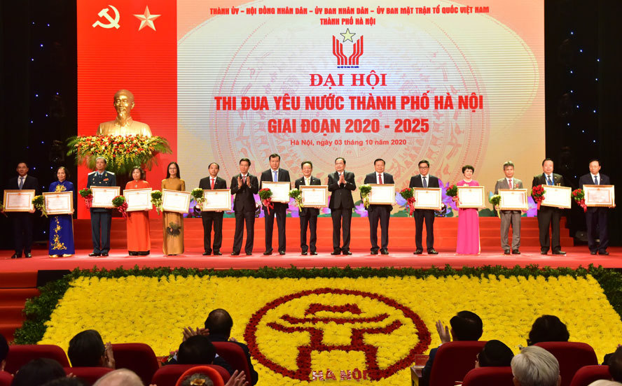 Đại hội thi đua yêu nước TP Hà Nội giai đoạn 2020-2025: Đoàn kết, sáng tạo, đổi mới, thi đua xây dựng Thủ đô văn hiến, văn minh, hiện đại - Ảnh 8