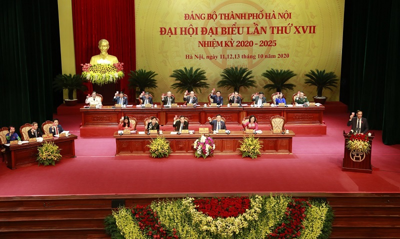 Đại hội đại biểu lần thứ XVII Đảng bộ TP Hà Nội tiến hành phiên trù bị - Ảnh 5
