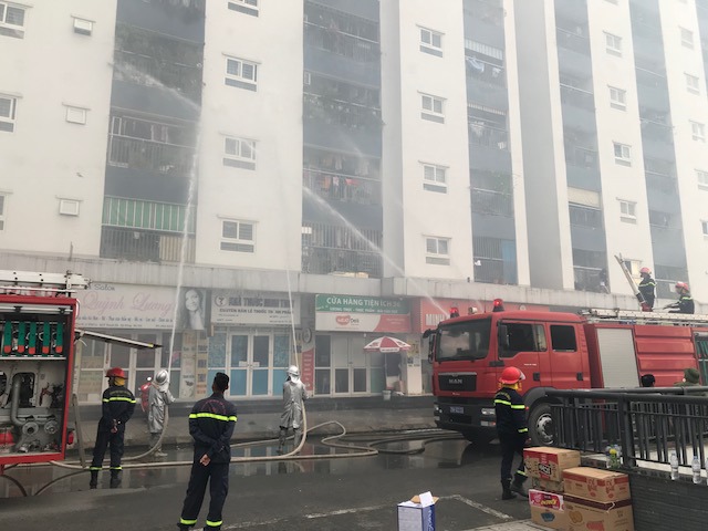 Huyện Thanh Oai: Diễn tập chữa cháy và cứu nạn, cứu hộ tại Khu đô thị Thanh Hà - Ảnh 3