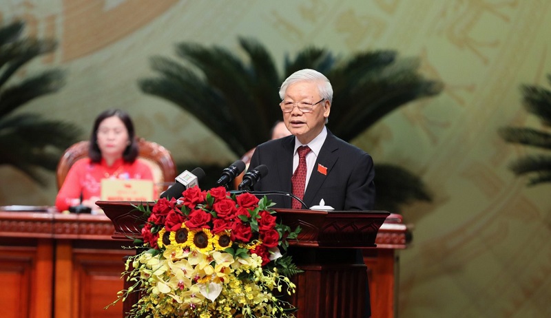 Tổng Bí thư, Chủ tịch nước Nguyễn Phú Trọng: Hà Nội chưa khi nào có được quy mô, vị thế, tầm vóc, cơ hội phát triển như bây giờ - Ảnh 1