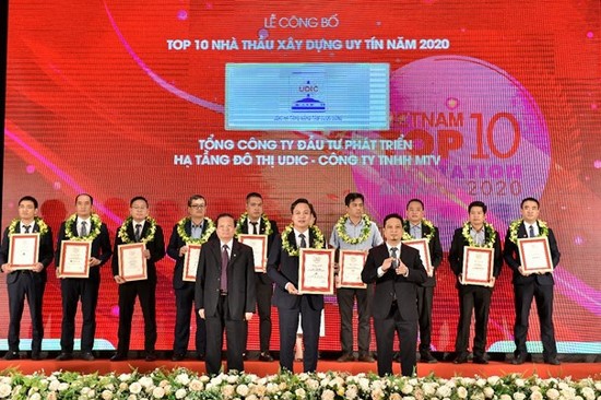 UDIC liên tục được xướng tên trong các giải thưởng uy tín 2020 - Ảnh 1