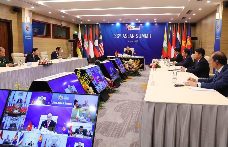 Những hình ảnh về lễ khai mạc Hội nghị Cấp cao ASEAN lần thứ 36 - Ảnh 11
