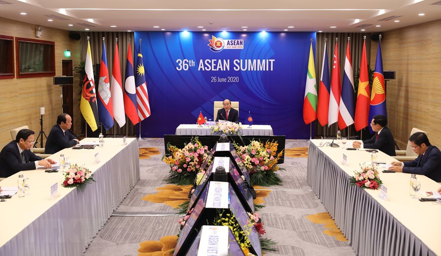 Những hình ảnh về lễ khai mạc Hội nghị Cấp cao ASEAN lần thứ 36 - Ảnh 9