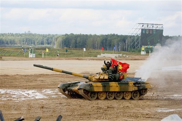 Đội tuyển xe tăng Việt Nam vào thi đấu bán kết Army Games 2020 - Ảnh 1