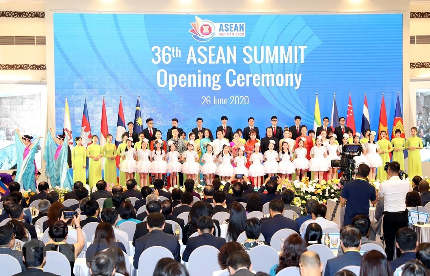 Những hình ảnh về lễ khai mạc Hội nghị Cấp cao ASEAN lần thứ 36 - Ảnh 2