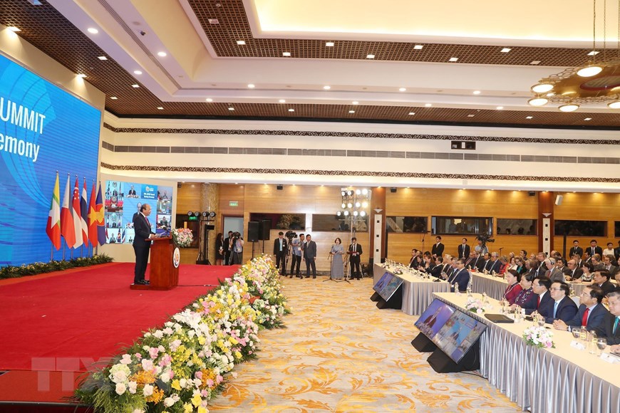 Những hình ảnh về lễ khai mạc Hội nghị Cấp cao ASEAN lần thứ 36 - Ảnh 5