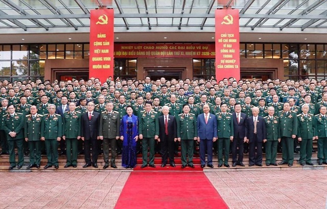 Khai mạc Đại hội đại biểu Đảng bộ Quân đội lần XI, nhiệm kỳ 2020-2025 - Ảnh 1
