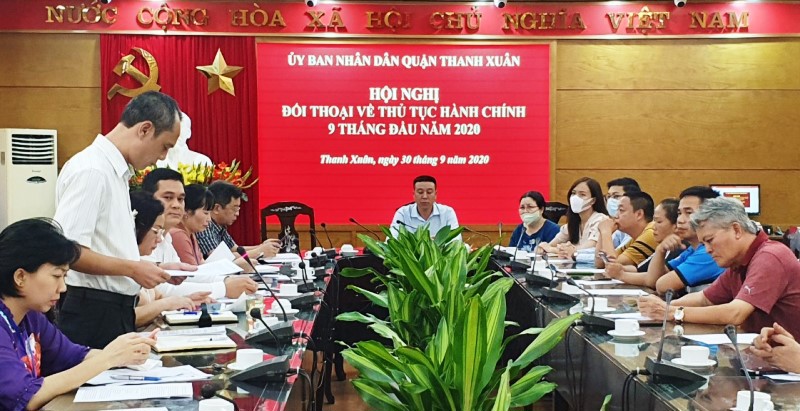 Quận Thanh Xuân: Công dân đánh giá cao chất lượng giải quyết thủ tục hành chính - Ảnh 1