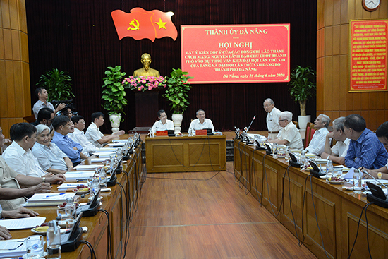 Đà Nẵng lấy ý kiến góp ý xây dựng Dự thảo văn kiện Đại hội Đảng - Ảnh 1