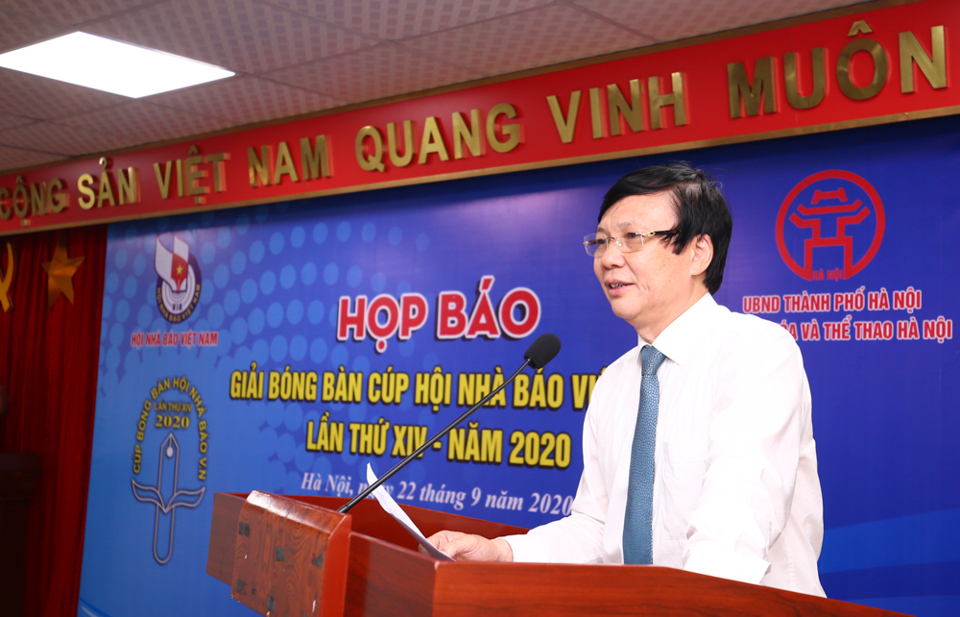 Giải Bóng bàn Cup Hội Nhà báo Việt Nam 2020: Hà Nội đóng vai trò quan trọng trong công tác tổ chức giải - Ảnh 2