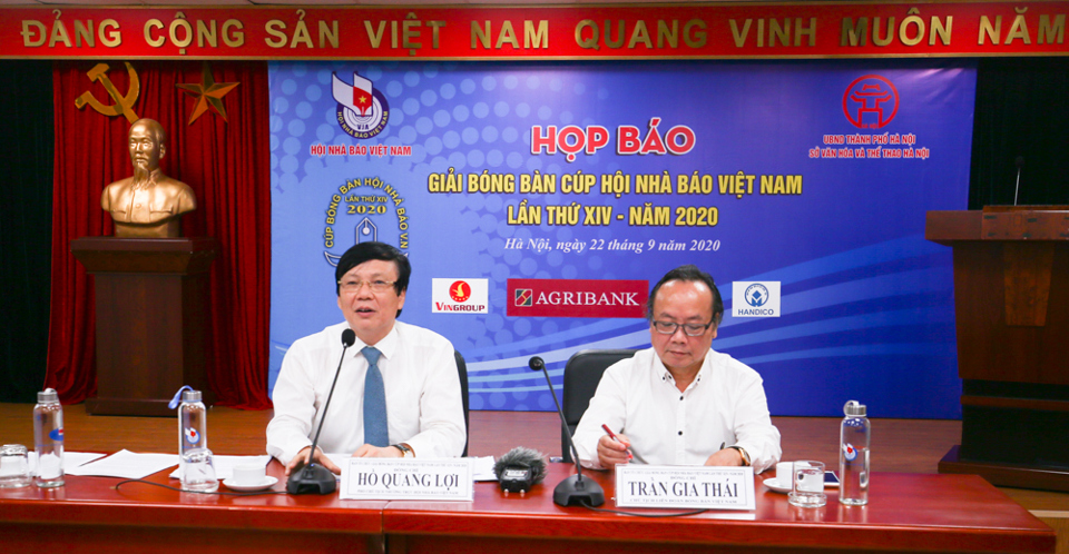 Giải Bóng bàn Cup Hội Nhà báo Việt Nam 2020: Hà Nội đóng vai trò quan trọng trong công tác tổ chức giải - Ảnh 1