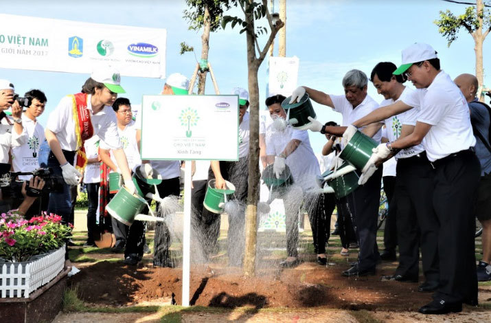 Vinamilk và hành trình 9 năm trồng cây góp phần chống biến đổi khí hậu, ô nhiễm môi trường - Ảnh 2