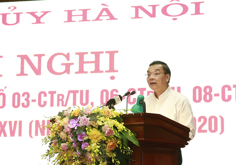 Chủ tịch UBND TP Chu Ngọc Anh: Kinh tế - xã hội của Hà Nội phát triển với nhiều dấu ấn nổi bật - Ảnh 1