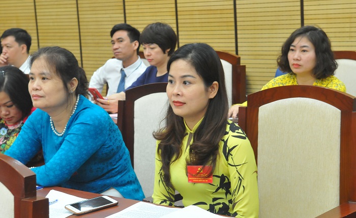 Đại hội Đảng bộ Cơ quan Văn phòng UBND TP Hà Nội lần thứ 8, nhiệm kỳ 2020-2025 - Ảnh 7