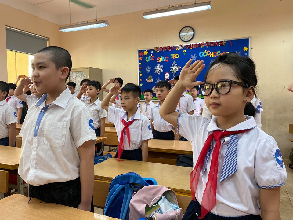 Hà Nội: Gần 1.900 trường mầm non, tiểu học mở cửa đón học sinh trở lại - Ảnh 9