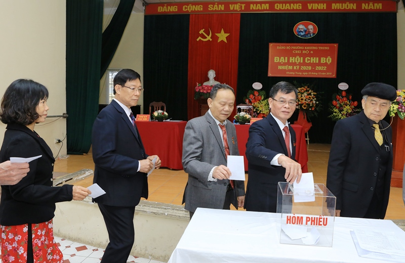 Đảng bộ phường Khương Trung, quận Thanh Xuân: Tích cực trong phát triển kinh tế - xã hội - Ảnh 1