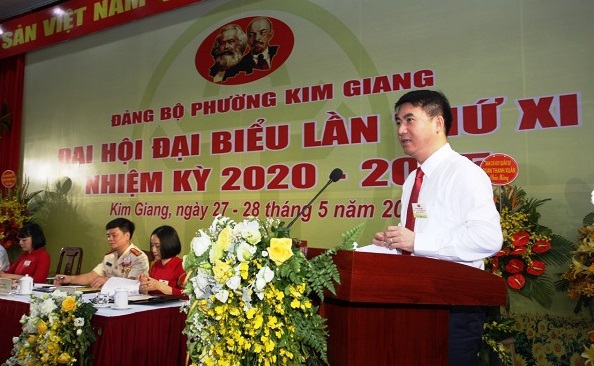 Đảng bộ phường Kim Giang tổ chức thành công Đại hội nhiệm kỳ 2020-2025 - Ảnh 1